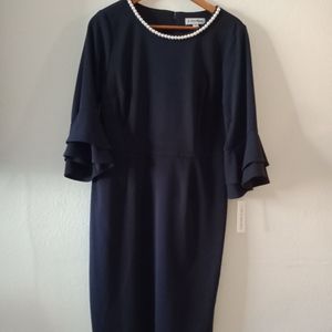 Shelby & Palmer Womens Dress Size 14 New Color Navy Blue